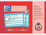 Oxford Zahlenlernheft Din A4 quer Lineatur ZL