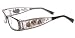 ED HARDY EHO 712 color BLACKCRYSTAL Eyeglasses