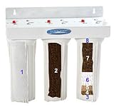Crystal Quest CQE-US-00320-PLUS Undersink Water Filter With Three Cartridges and Arsenic Removal - PLUS