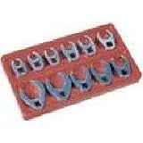 Advanced Tool Design Model  ATD-1090  11 Piece 3/8 Drive SAE Flare Nut Crowfoot Wrench Set