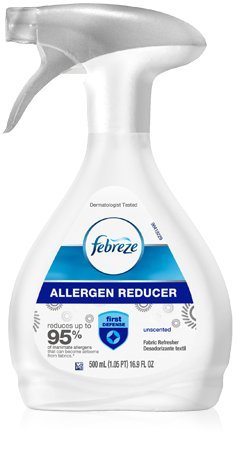 3 Pk, Febreze Unscented Fabric Refresher Allergen Reducer, 16.9 Fl Oz