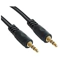 Audio Cable - 3.5mm Stereo Jack Male to 3.5mm Stereo Jack Male, Premium, Gold, 1m - Genuine AVSeller Product