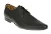 H by Hudson Electra Punch Point Black Leather - 8 Uk