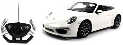 1:12 Porche 911 Carrera S Cabriolet RC Car White