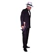Brown Gangster Pinstriped Suit Mob Mobster Al Capone Mafia Theatre Costumes