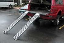 Pair Of Steel Pickup Truck & Van Ramps 72" 500 Lb. Capacity
