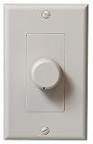 M&S Systems Stereo Volume Control with Decora Wall Plate (Almond)
