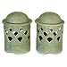 Outdoor Living : NOVICA Ceramic candleholders, 'Cupola Light' (pair)