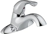 Delta 501-DST Classic Single Handle Centerset Lavatory Faucet - Less Pop-Up, Chrome by Delta Faucet 