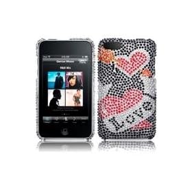 IPOD TOUCH 3RD GENERATION DIAMANTE LOVE DESIGN CASE / COVER PART OF THE CONSUMER STORE ACCESSORIES RANGE