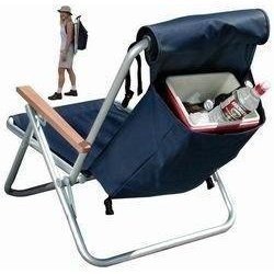 Childrens Toyshop  Sporting Goods : Welcom SC540-50-1 Wearever Hi-Back Aluminum Backpack Chair- WC04