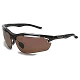 Xloop Amber Lens Vented Cycling Run Triathlon Sunglasses