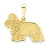 cocker_spaniel12cocker spaniel - 14k Cocker Spaniel Pendant