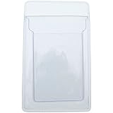 Heavy Duty Vinyl Pocket Protector with Vertical ID Badge Holder by Specialist ID (1 Pack)