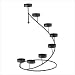 Metal Spiral Candleholder - Style 38178