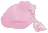 Pet Supplies : Cats Rule Kitten Litter Pan + Litter Scoop Pink Petal