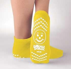 DSS Pillow Paws Risk-Alert (Pillow Paws Double Print Yellow 3X-Large 48 pr/cs)