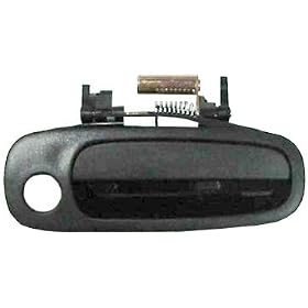 1998 1999 2000 2001 2002 Outside Front Passenger Side Right Hand Toyota Corolla Black Handle for Exterior RH Passengers Side 98 99 00 01 02