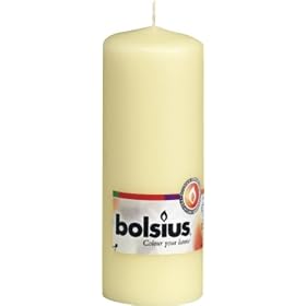 Bolsius Outdoor/Indoor Pillar Candle 200x70mm - Ivory