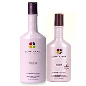 Pureology Hydrate Shampoo 10.1 oz and Hydrate Condition 8.5 oz duo