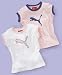 Puma Little Girl Glitter Cat Ringer Tee