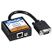 VideoEase VGA Balun II, Monitor Side