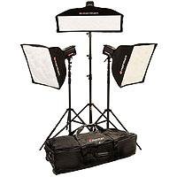 Norman ML-KIT1400R 3 Light 3 Softbox Kit with 1 ML600R & 2 ML400R Monolights, 22