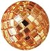 Produkt-Bild: Spiegelkugeln, Diskokugeln. Ca 20 mm. 10 St&uuml;ck. Farbe: ORANGE