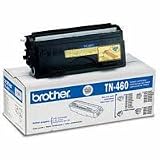 Brother TN-460 Black High Capacity Laser Toner Cartridge, Works for IntelliFax 5750, IntelliFAX 5750e, IntelliFax-4100e, MFC 1260