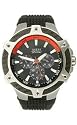 GUESS Men's Chronograph Black Resin Strap Watch