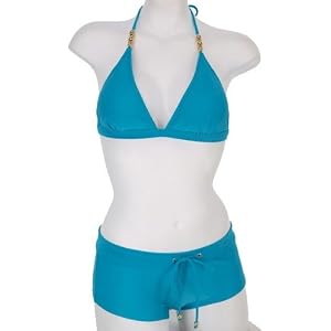 Buy 2 Piece Swim Suit Swim Wear BLACK ONLY please note No returns on swimwear by Fitness Etc.