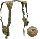 Deluxe Universal Horizontal Shoulder Holster (Woodland Digital Camo)