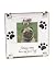 Pug Clip Photo Frame with Pug Charm
