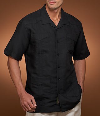 Cubavera Rayon Blend Guayabera - Big & Tall Size 3X Cubavera Rayon Blend Guayabera - Big & Tall Size 3X