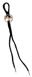 Costumes For All Occasions BB45 Tie Bolo String Black