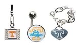 Tennessee Volunteers Heart Bracelet/Belly Ring/Cell Phone Charm Package