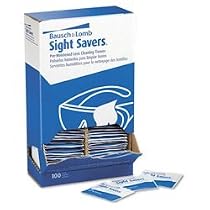 Bausch & Lomb Pre-Moistened Lens Cleaning Tissues, Box Of 100 - Packaging May Vary