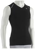 Nike Pro Vent Tight S/L V-neck Black - Large 42/44