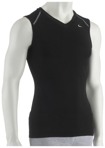 Nike Men's PRO Vent Tight Sleeveless V-Neck