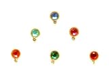Self Adhesive Indian Bindi Dots Bollywood Belly Dance Tattoo Body
Art and Crystal Wedding & Bridal Fashion Jewelry