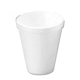 Dart 12J12 - Drink Foam Cups, 12 oz., White, 40 Bags of 25/Carton