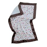 Cocoa Sky Dot Stroller Blanket