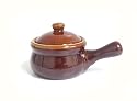HIC Ceramic Onion-Soup Crock with Lid, Set of 4
