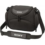 Soft Carrying Case (Textile) for Cyber-shot except High-end F/R series (Include shoulder strap)
