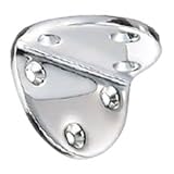 シロクマ オーバルワイド棚受け S 鏡面磨 1箱20個価格 ※メーカー取寄品 TBR-2