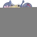 Household Essentials 2205 Pop-Up Polyester Hamper, Betsy Butterfly