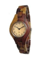 Tense Wood Unique Watch Hypo-Allergenic Solid Sandalwood L7509I Ladies