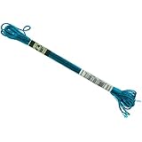 DMC 1008F-S995 Shiny Radiant Satin Floss, Aurora Blue, 8.7-Yard