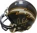 Dan Fouts Autographed San Diego Chargers Replica Mini Football Helmet with 