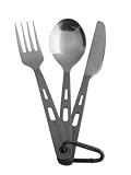 Optimus Titanium 3-Piece Cutlery Set (fork, knife, spoon)